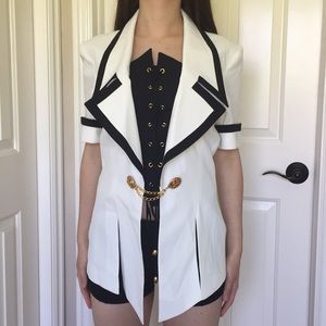 High quality women’s boat captain costume top